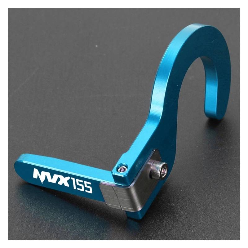 Hupenverlängerungsschalter Für NVX155 AEROX155 NVX AEROX 155 2017 2018 2019 2020 2021 Motorrad Horn Schalter Taste Shell Verlängerung Halterung Teile(Lightblue-with logo) von SiMuRYP