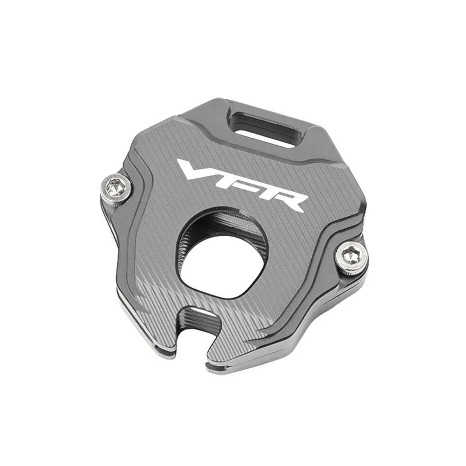 Schlüsselgehäuse aus Aluminiumlegierung Für HON@&DA VFR 800 1200 VFR800 VFR800 Motorradzubehör Schlüsselhülle Hülle Schlüsselanhänger Schlüsselanhänger Schlüsselanhängerhalter(Titanium,A) von SiMuRYP