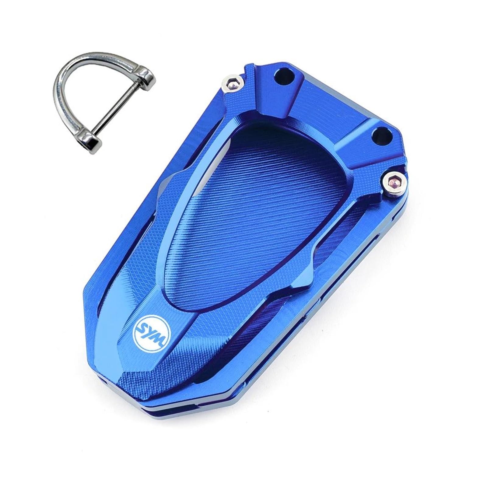 Schlüsselgehäuse aus Aluminiumlegierung Für SYM Jetx Jet X 125 150 X125 X150 CNC-Aluminium-Motorrad-Schlüsselhülle, Schutzhülle Und Schlüsselanhänger-Zubehör(Blue,AA) von SiMuRYP