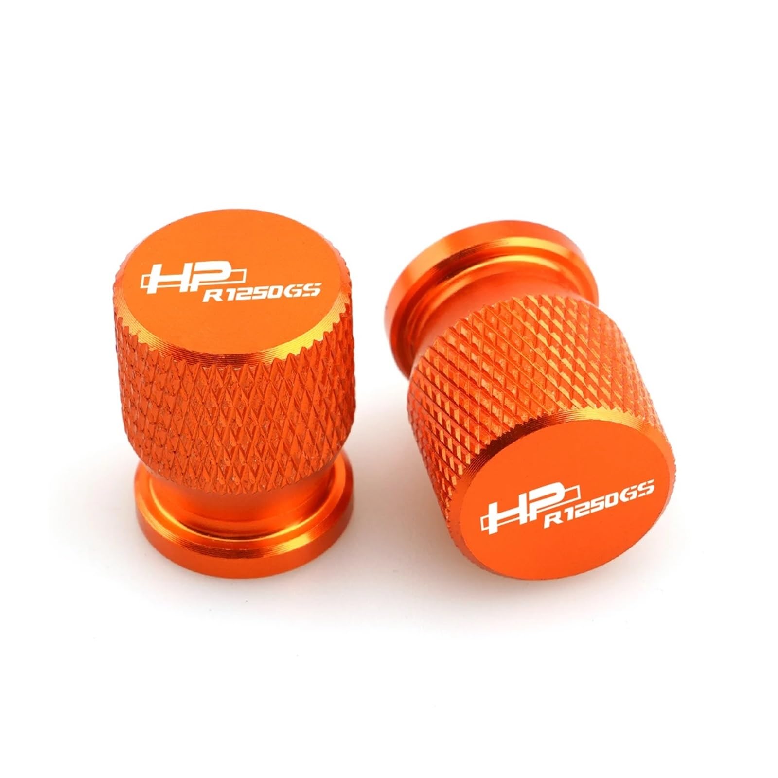 Ventildeckel für Motorradreifen Für HPR1250GS Universal Motorrad Reifen Ventil Air Port Stem Abdeckung Kappe Stecker CNC Aluminium Zubehör Alle Jahre(Orange) von SiMuRYP