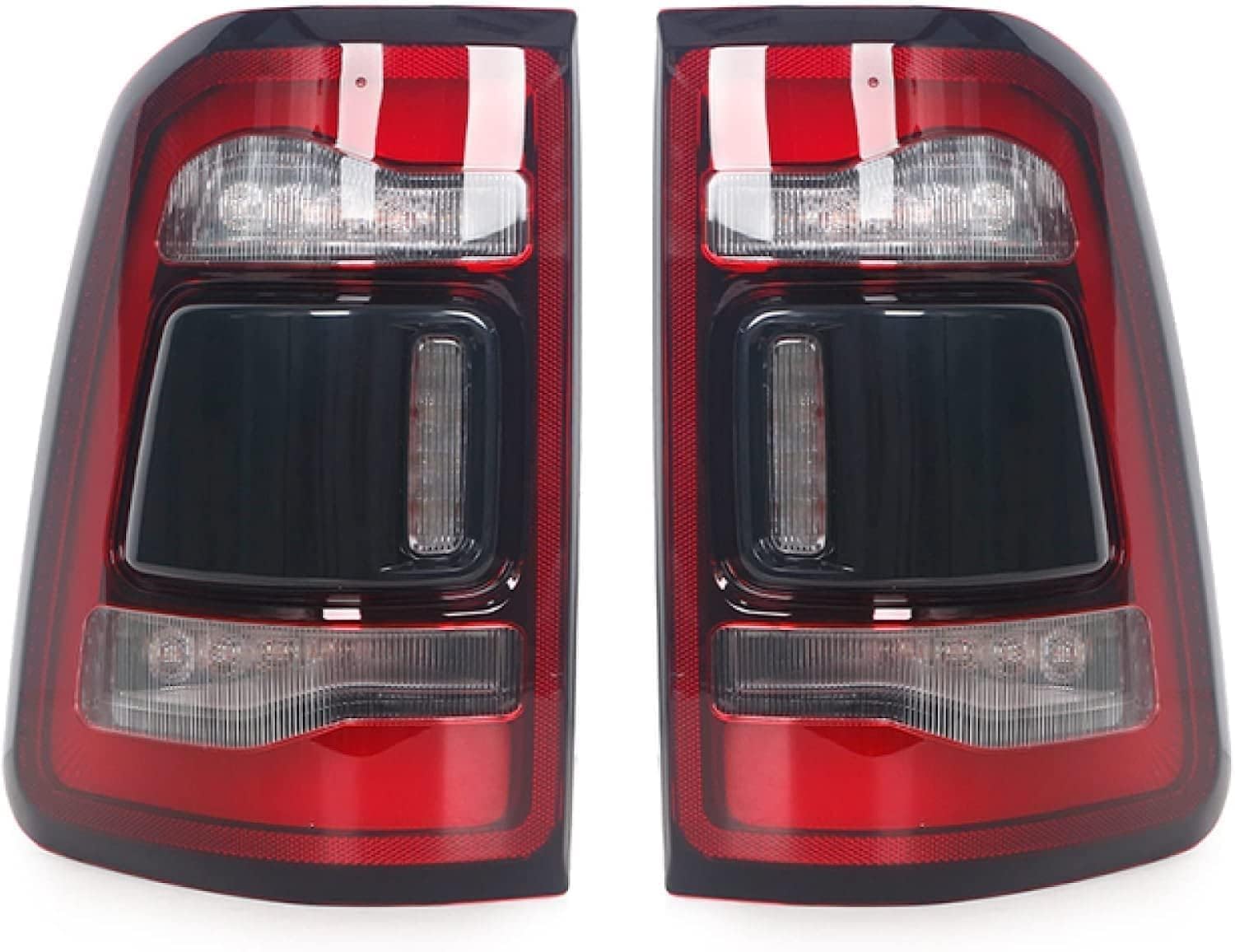 Auto Rücklicht Für Dodge RAM 1500 2019-2021, Rückfahr Nebelscheinwerfer Heckbremse Lampe Blinker Zubehör,Right Passenger Side von SibblE