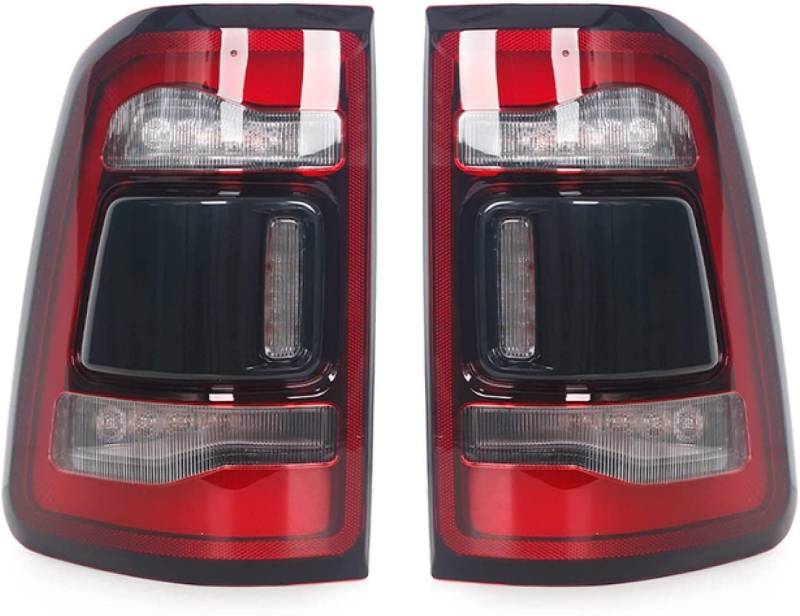 Auto Rücklicht Für Dodge RAM 1500 2019-2021, Rückfahr Nebelscheinwerfer Heckbremse Lampe Blinker Zubehör,Right Passenger Side von SibblE