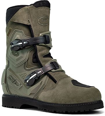 Sidi Adventure 2 Mid Military, Kurzstiefel Gore-Tex - Oliv/Schwarz - 44 EU von Sidi