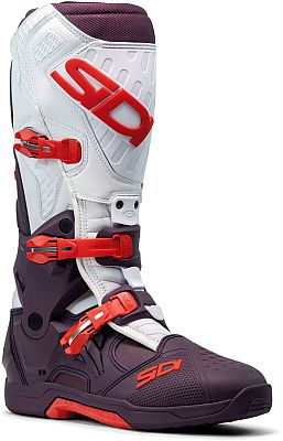 Sidi Crossair, Stiefel - Dunkelrot/Weiß/Rot - 40 EU von Sidi