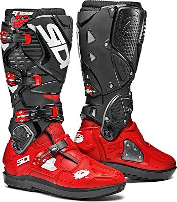 Sidi Crossfire 3 SRS, Stiefel - Rot/Schwarz - 43 EU von Sidi