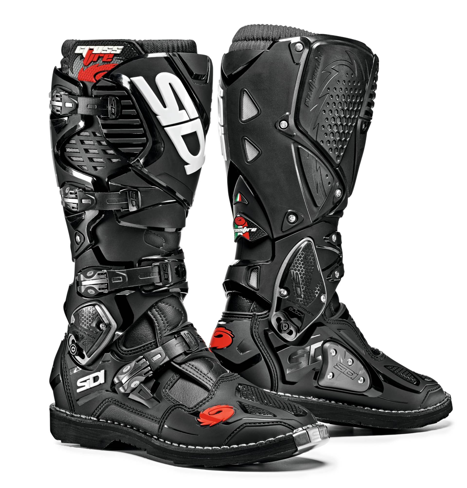 Sidi Crossfire 3 Stiefel, Schwarz, Größe 41 von Sidi