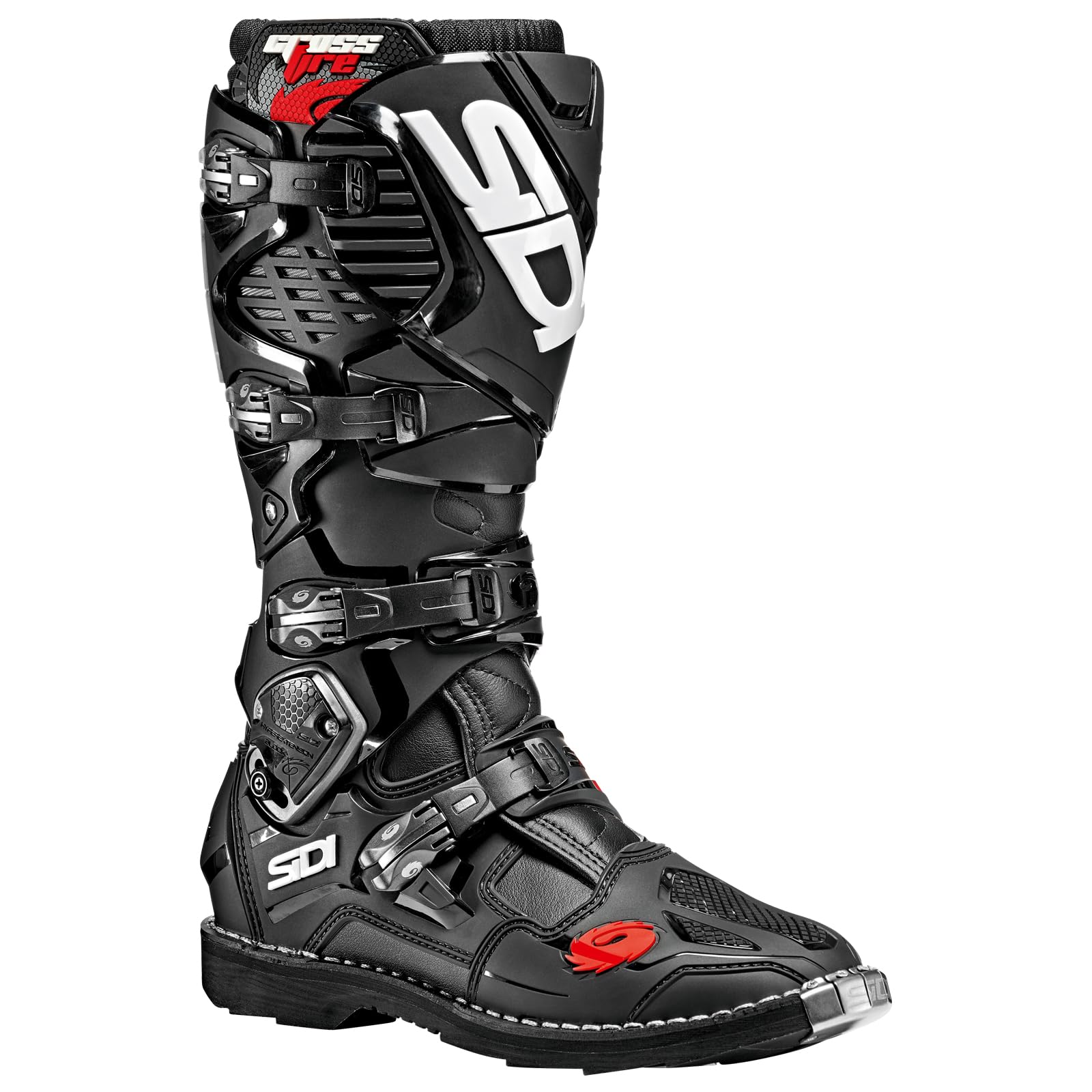 Sidi Crossfire 3 Stiefel, Schwarz, Größe 42 von Sidi