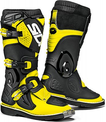 Sidi Flame, Stiefel Kinder - Schwarz/Neon-Gelb - 36 EU von Sidi