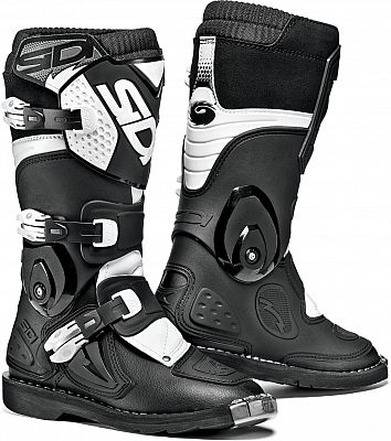 Sidi Flame, Stiefel Kinder - Schwarz/Weiß - 38 EU von Sidi