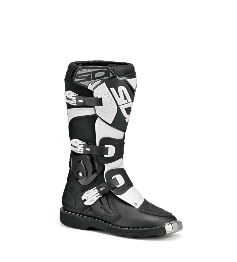 Sidi Flame Stiefel, Schwarz-Weiß, Größe 35 von Sidi