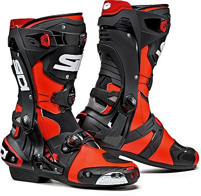 Sidi Rex, Stiefel - Neon-Rot/Schwarz - 40 EU von Sidi