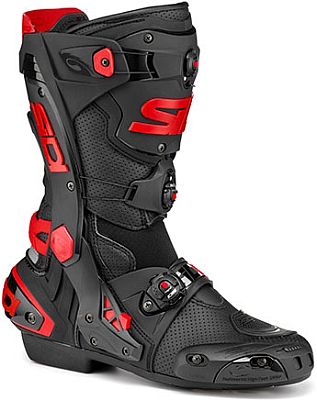 Sidi Rex Air, Stiefel - Schwarz/Rot - 41 EU von Sidi