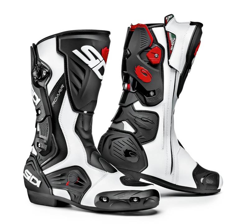 Sidi Stiefel Roarr, Weiss-Schwarz, Größe : 50 von Sidi