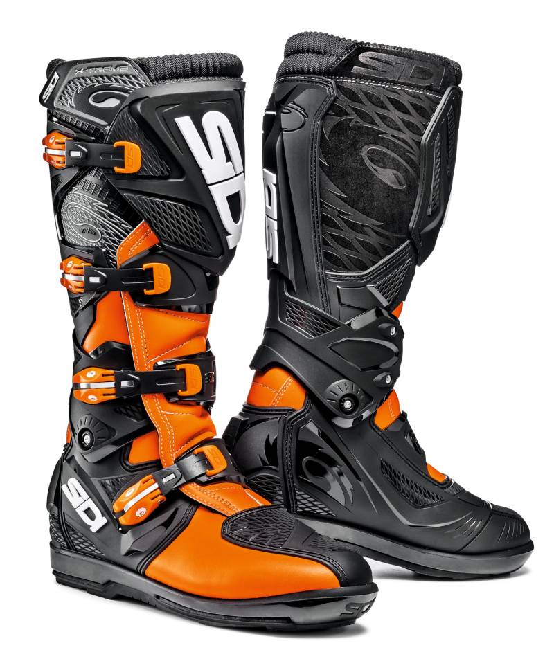 SIDI Stiefel X 3 Srs, neonorange/schwarz, Größe 40 von Sidi