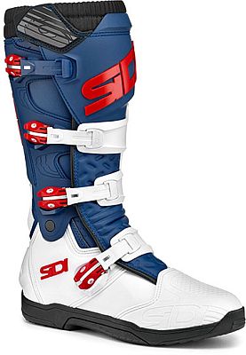 Sidi X-Power SC, Stiefel - Blau/Weiß//Rot - 41 EU von Sidi