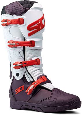 Sidi X-Power SC, Stiefel - Dunkelrot/Weiß/Rot - 42 EU von Sidi