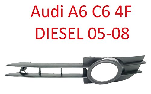 A6 C6 4F 05-08 DIESEL Stoßstange Grill Gitter Lüftungsgitter Blende LINKS von Signeda