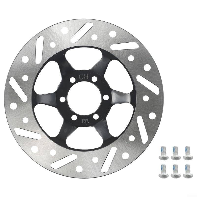 Sileduove 160 mm 3,0 mm E Scooter Bremsscheibe, 6 Löcher, Elektrofahrzeuge, Roller, erhöhter für Rotor von Sileduove