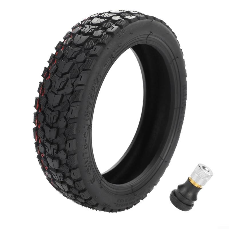 Sileduove 8,5 Zoll 50/75-6,1 (8 1/2x2) Elektroroller-Reifen 50/75-6,1 Offroad-Tubeless-Reifen für X iao*mi für M365 von Sileduove