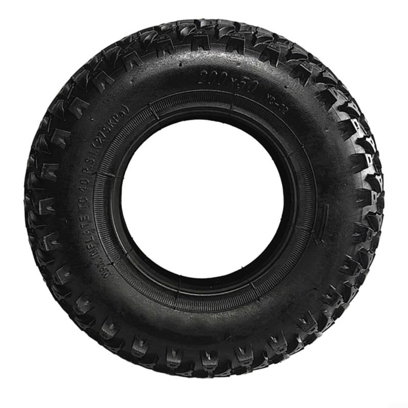 Sileduove 8 Zoll 200x50 Offroad-Reifen, Elektroroller, abriebfeste Innen- und Offroad-Außenreifen (Outer tire) von Sileduove