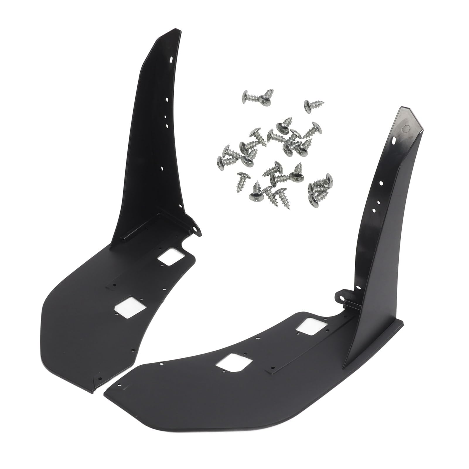 SILKROADSUPPLY GT500 Frontstoßstangen-Eckspoiler – Schwarze Kollisionsschutz-Winglets für Versionen 2014–2021 von SilkRoadSupply