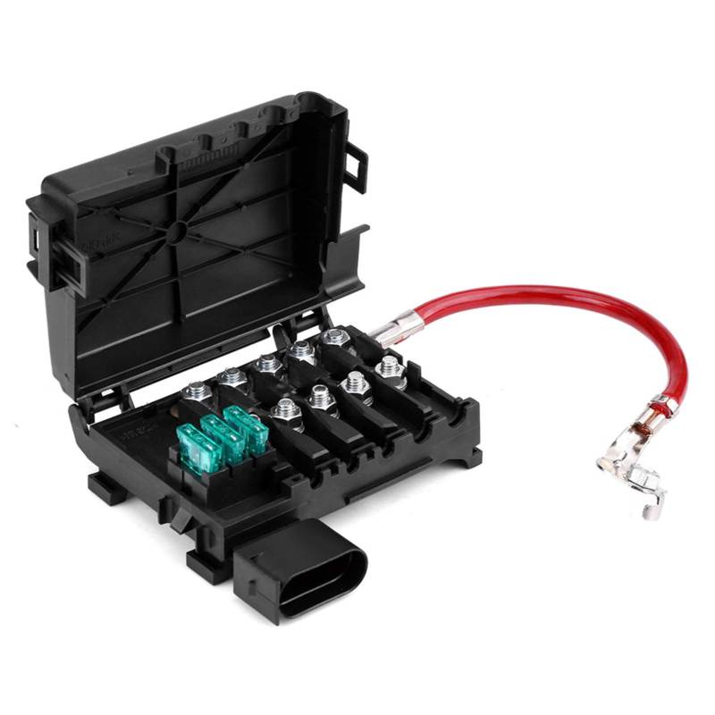 SILKROADSUPPLY Premium Autobatterie-Schutzschalterkasten-Halterklemme für MK4 (1999–2004) – Teilenummer 1J0937550A von SilkRoadSupply