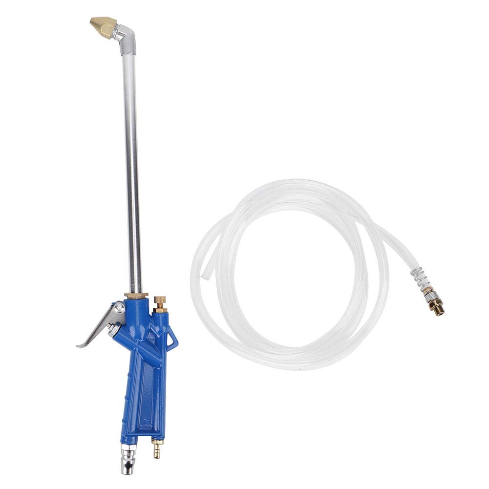 SilkRoadSupply 40 cm pneumatische Auto-Wasserreinigungspistole mit 1,2 m Schlauch – Motoröl-Reinigungswerkzeug für effiziente Autoaufbereitung von SilkRoadSupply