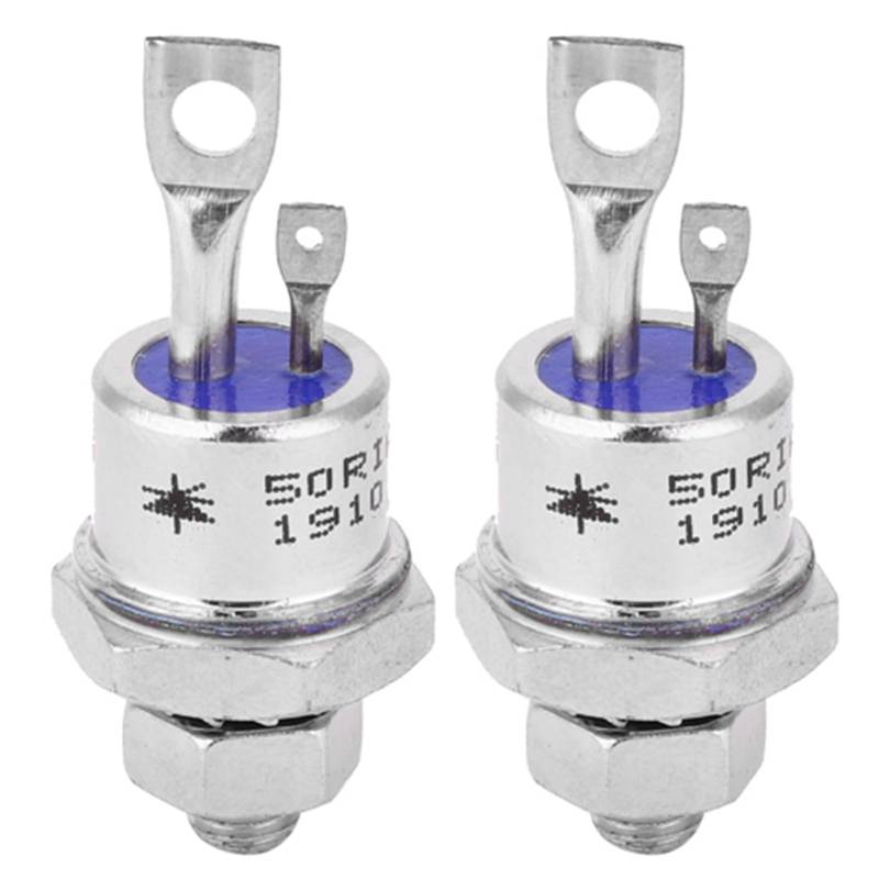 SilkRoadSupply Siliziumkontrollierter Gleichrichter 50RIA120 Hocheffizienz Thyristor für Motorsteuerungs- und Stromanpassungssysteme Spiral Typ 2PCs von SilkRoadSupply