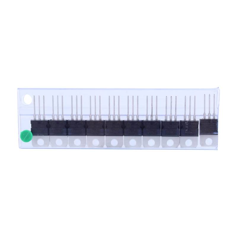 SilkRoadSupply Spannungsreglerspannungsstabilisierung IC Chip Positive Spannungsregler -Sortiment -Kit 10PCS LM7805 5V 1,5A TO220 PAKET für die Stromversorgungsschaltung von SilkRoadSupply