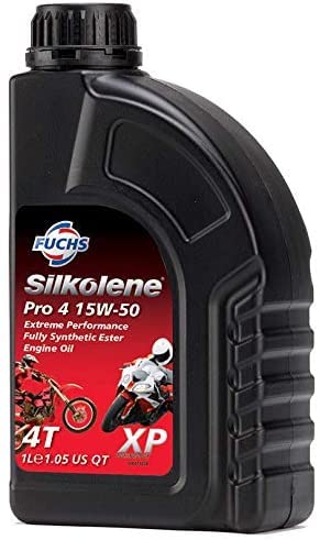 Silkolene Motorrad-Motorenöl PRO-4 XP 15W-50, 1 l Flasche von Silkolene-UK