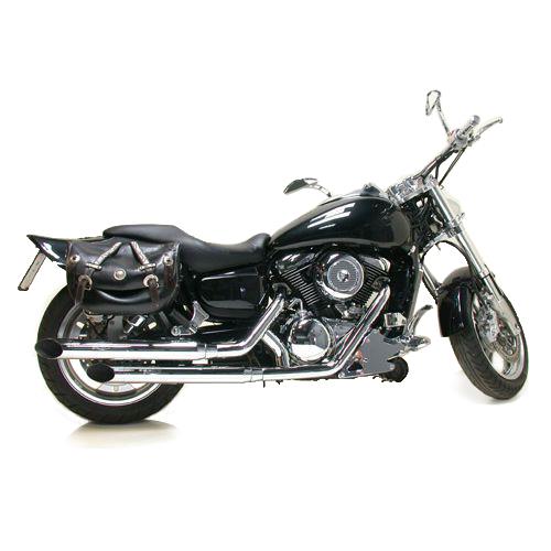 Auspuff Komplettanlage SilverTail K02 Kawasaki VN 1500 Classic Bj. 1996-2001 von SilverTail