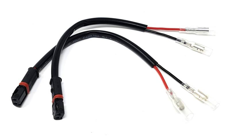 Simda Pro Blinker Adapterkabel für Motorrad mit 2 polige Stecker (BMW mit 2 polige Stecker 0201) von Simda Pro