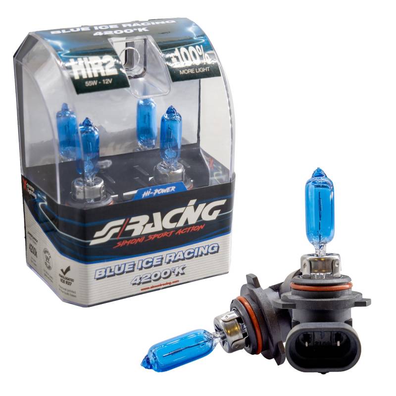 Simoni Racing BIR/HIR2 Kit 2 Bulbs mit Powerfull Light Beam mit Ice White Light von Simoni Racing