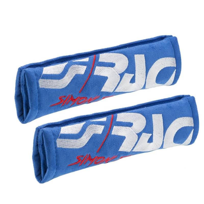 Simoni Racing CC3/B Universal Sicherheitsgurt Protektoren, Blau von Simoni Racing