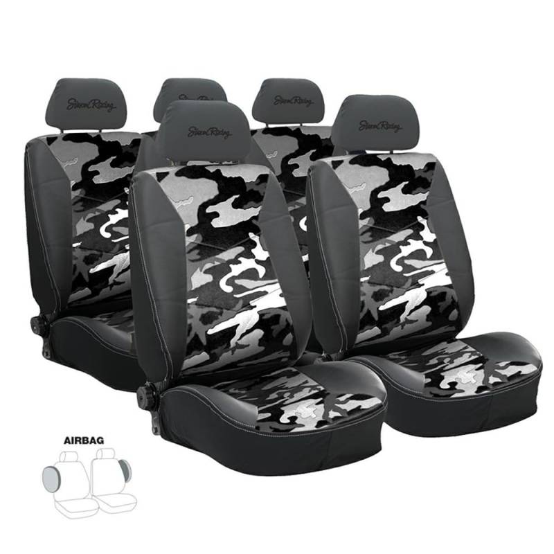 Simoni Racing CSR/GCW Universal Seat Cover, Schwarz von Simoni Racing