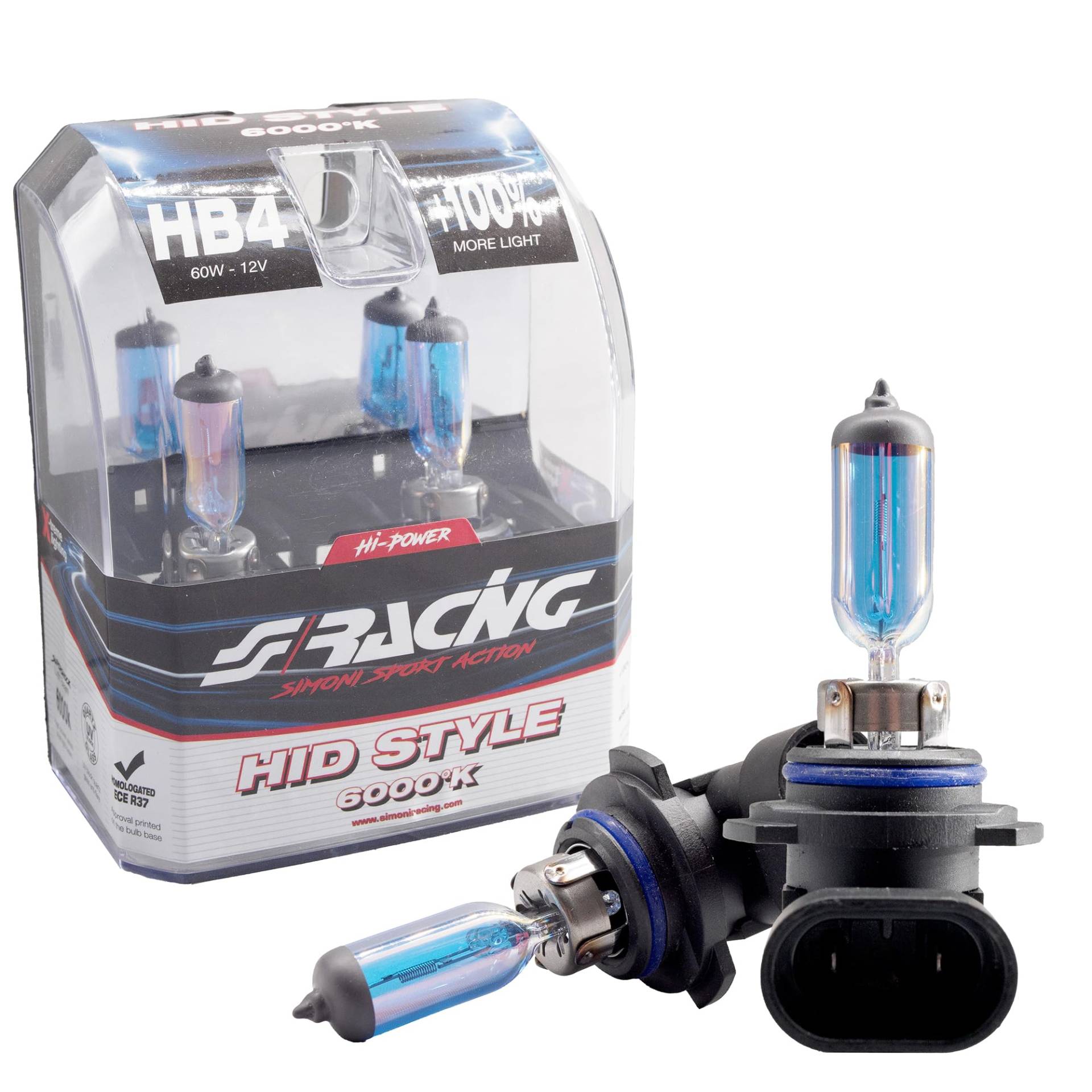 Simoni Racing HSB4 Halogenbirne Hb4, Hyper White Light von Simoni Racing