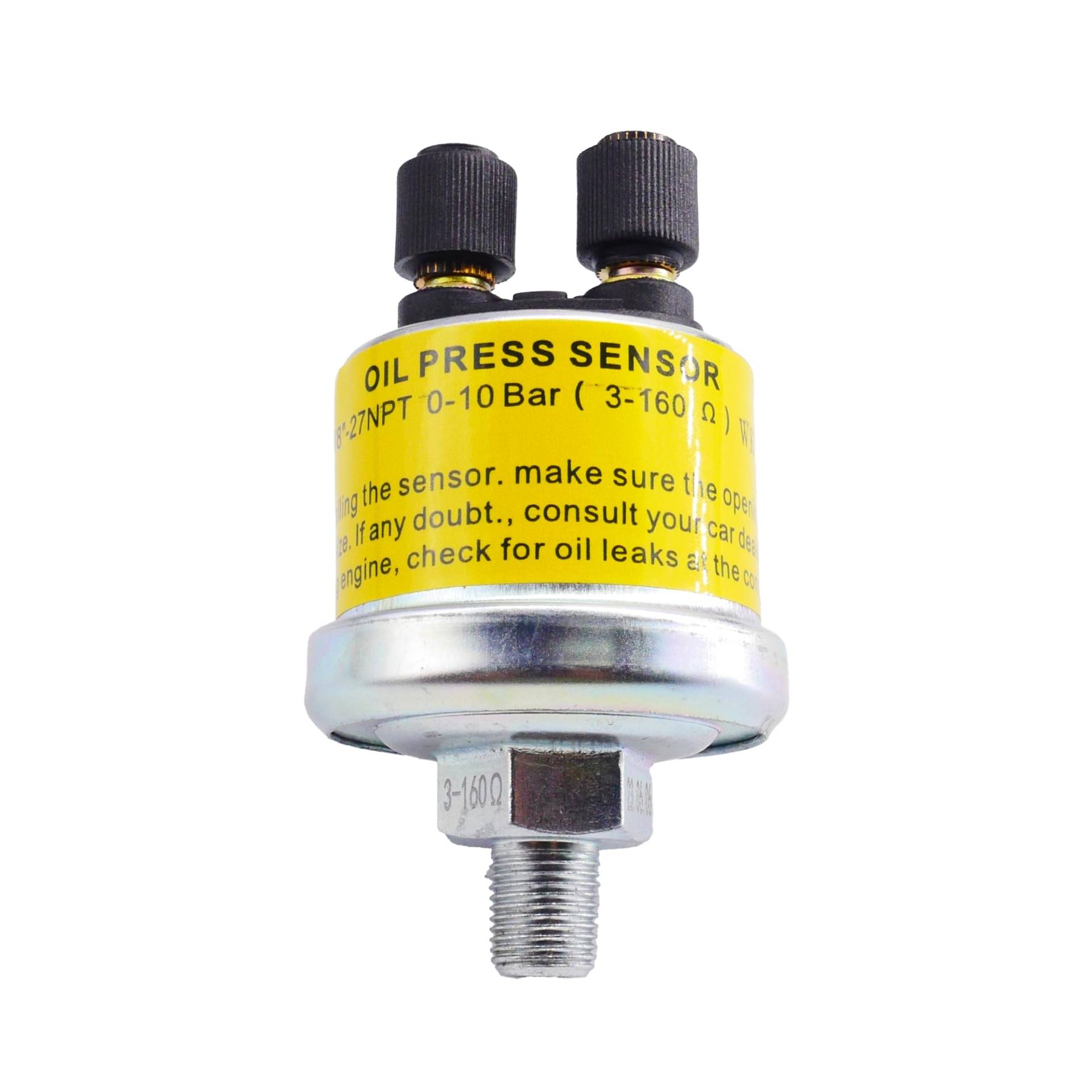 Simoni Racing OPS Universalsensor für Öldruck von 0 bis 10 Bar und von -25° bis 100°, Sensor 1/8NPT von Simoni Racing