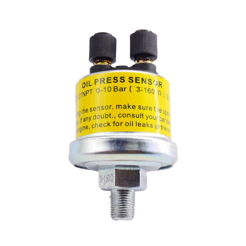 Simoni Racing OPS Universalsensor für Öldruck von 0 bis 10 Bar und von -25° bis 100°, Sensor 1/8NPT von Simoni Racing