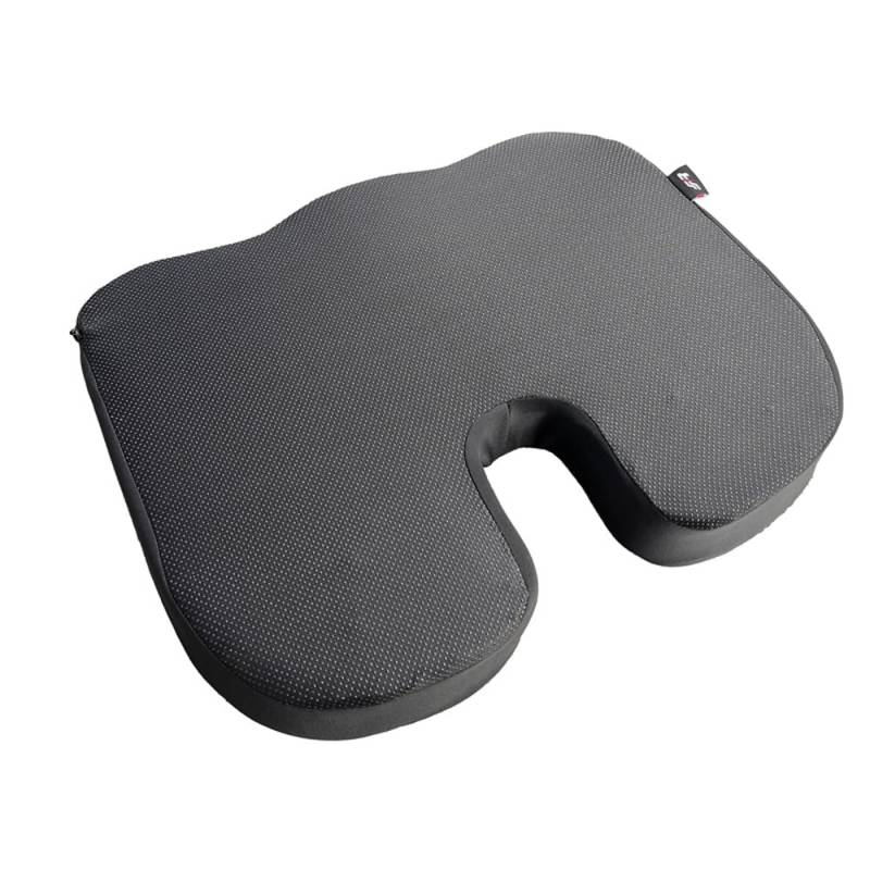 Simoni Racing PLW Ergonomisches Autositzkissen aus Memory Foam - Erhöht die Sitzhöhe, Lindert Rücken- und Ischiasschmerzen, Stützt Rücken und Hüften, Ideal für Auto, Büro, Rollstuhl von Simoni Racing