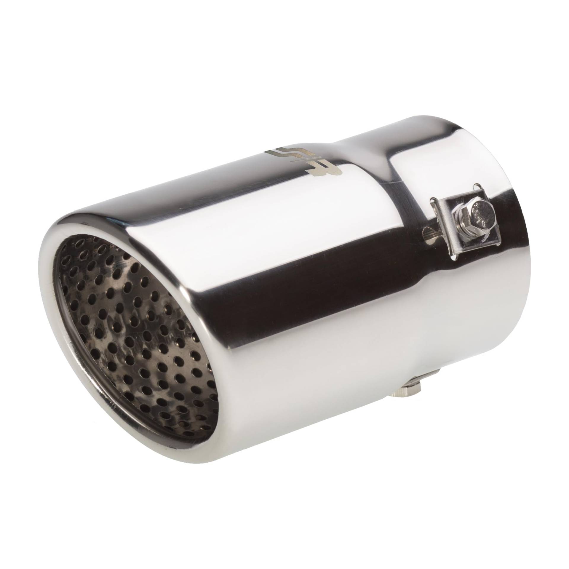 Simoni Racing TRX/21 Exhaust Tip Rounded, Inox von Simoni Racing