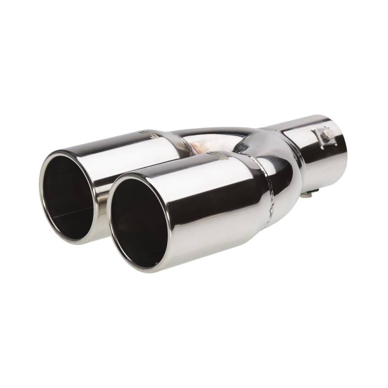 Simoni Racing TRX/60 Exhaust Tip Double Rounded, INOX von Simoni Racing