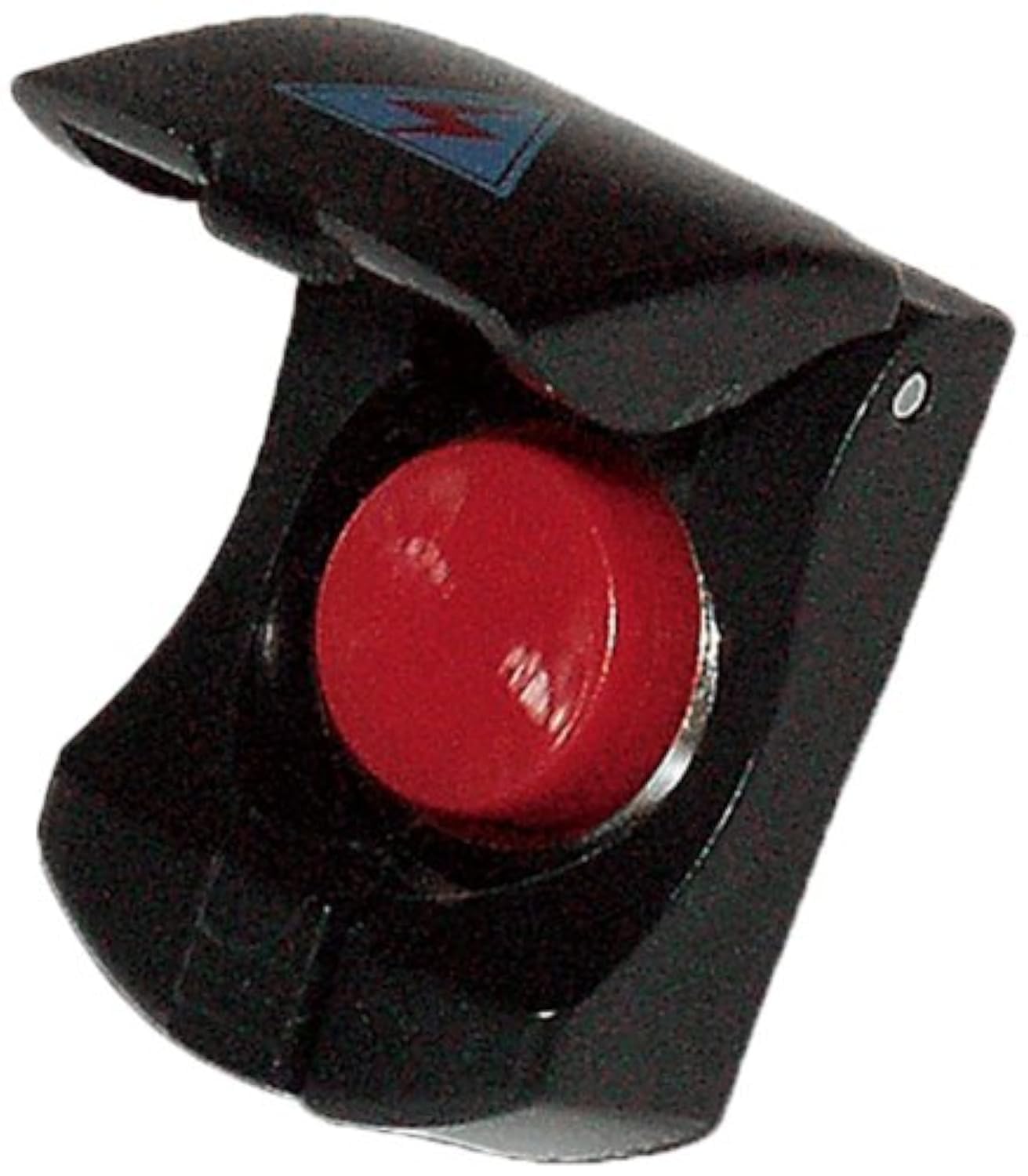 Simoni Racing UCB/1N Universal Button mit Cover, Schwarz von Simoni Racing