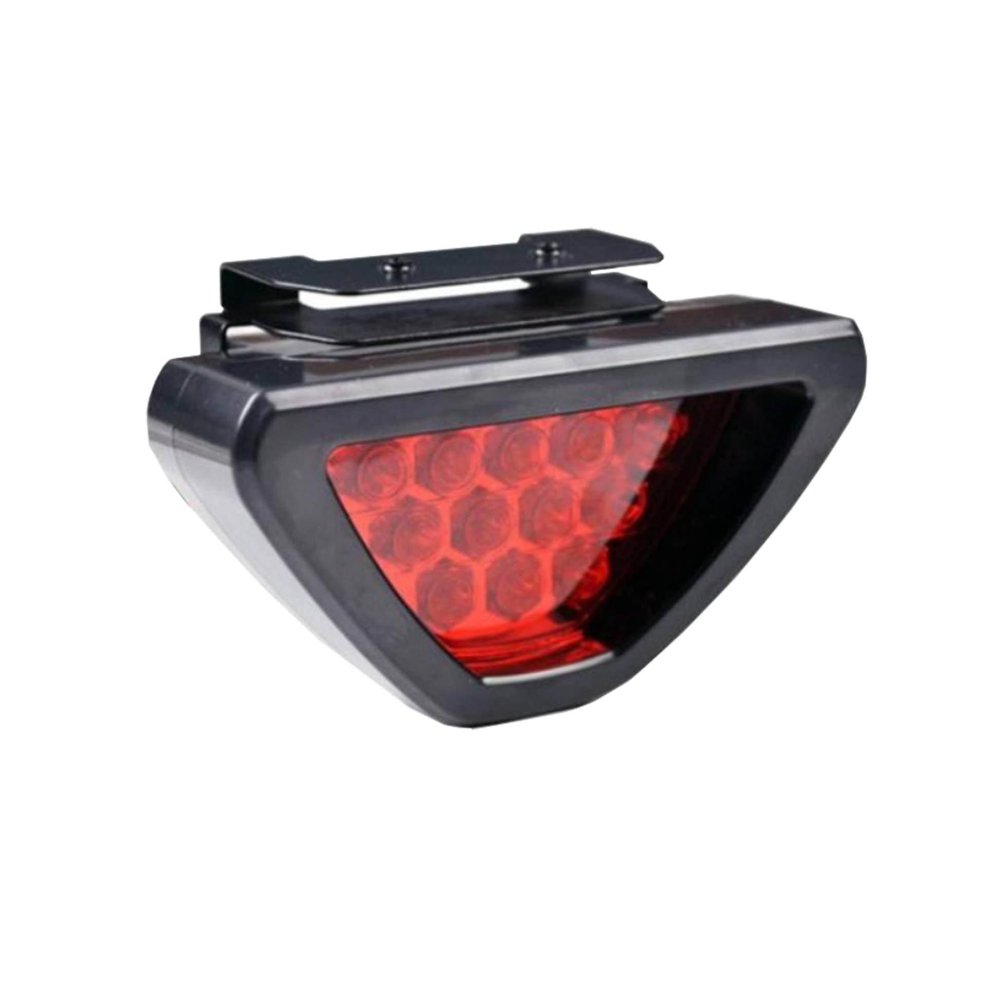 Simoni Racing Universal Stop-Rücklicht, rote LED – Auto-Rücklicht, drittes Bremslicht, Bremslicht, Nebellicht, Schwarz von Simoni Racing