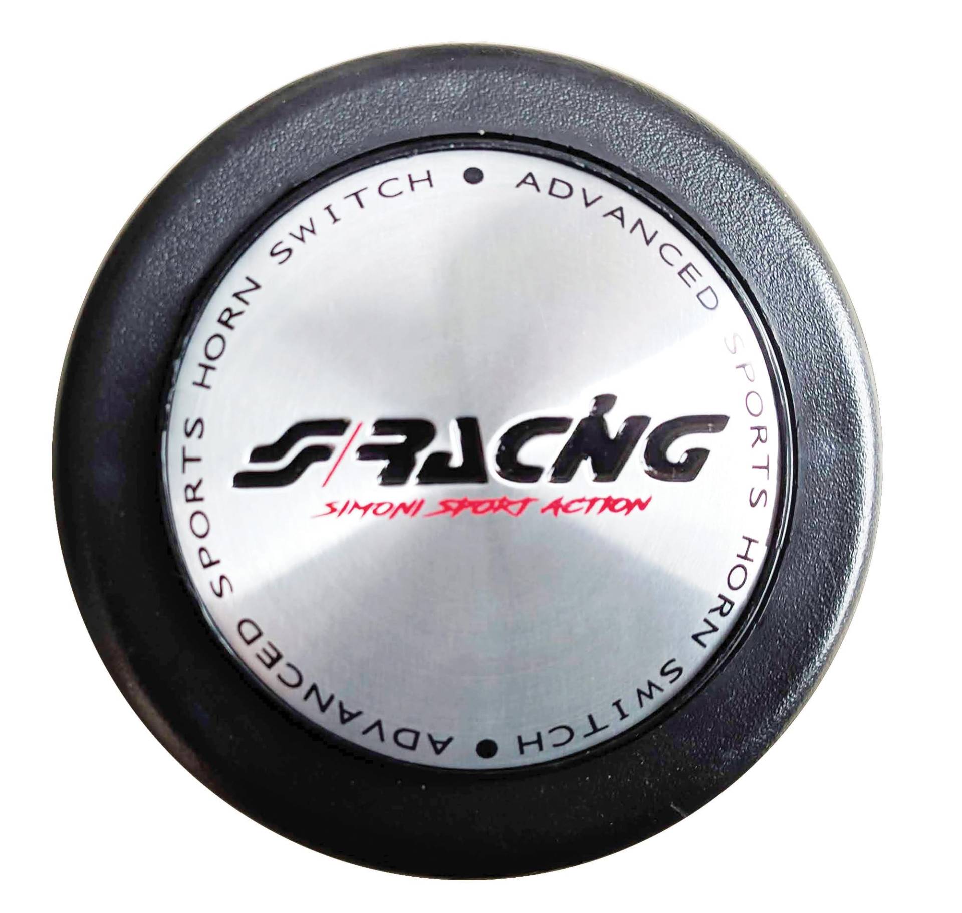 Simoni Racing Universelle Hupe Schalter Typ C - Diameter 55mm - 2 Anschlüße, Schwarz von Simoni Racing