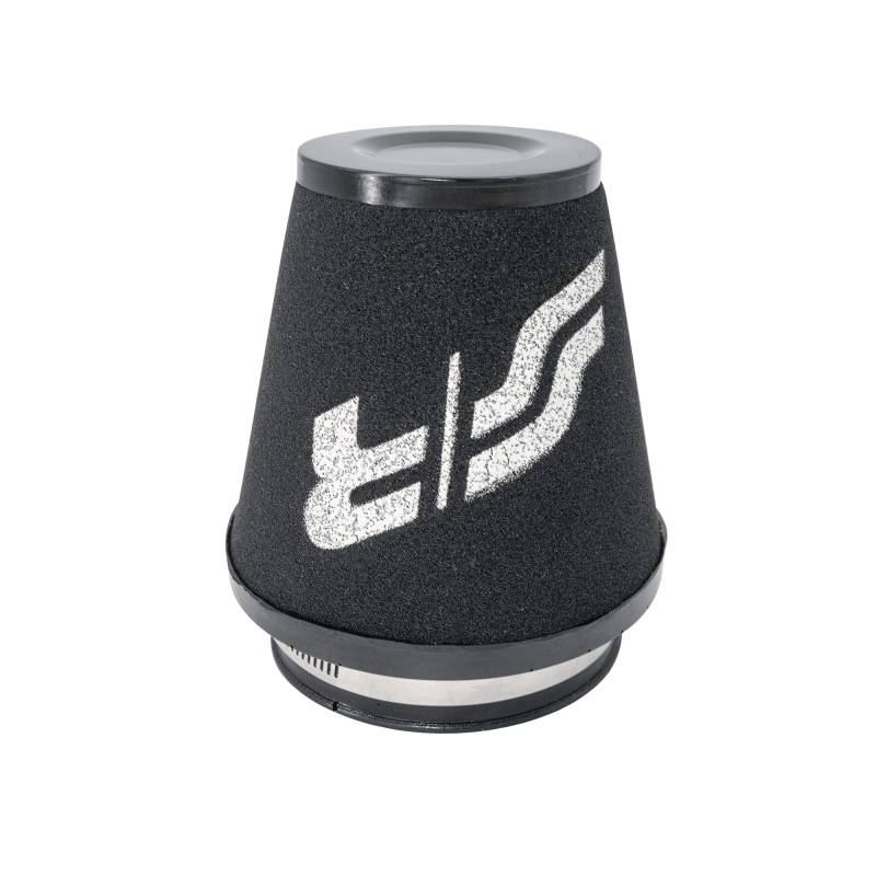 Simoni Racing Schaumstoff-Luftfilter Universal - 124/76mm - Schwarz - inkl. 3 Adapterringe von Simoni Racing