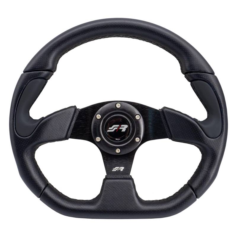 Simoni Racing X2330PUN/P X2 Black Universal Steering Wheel, Schwarz von Simoni Racing