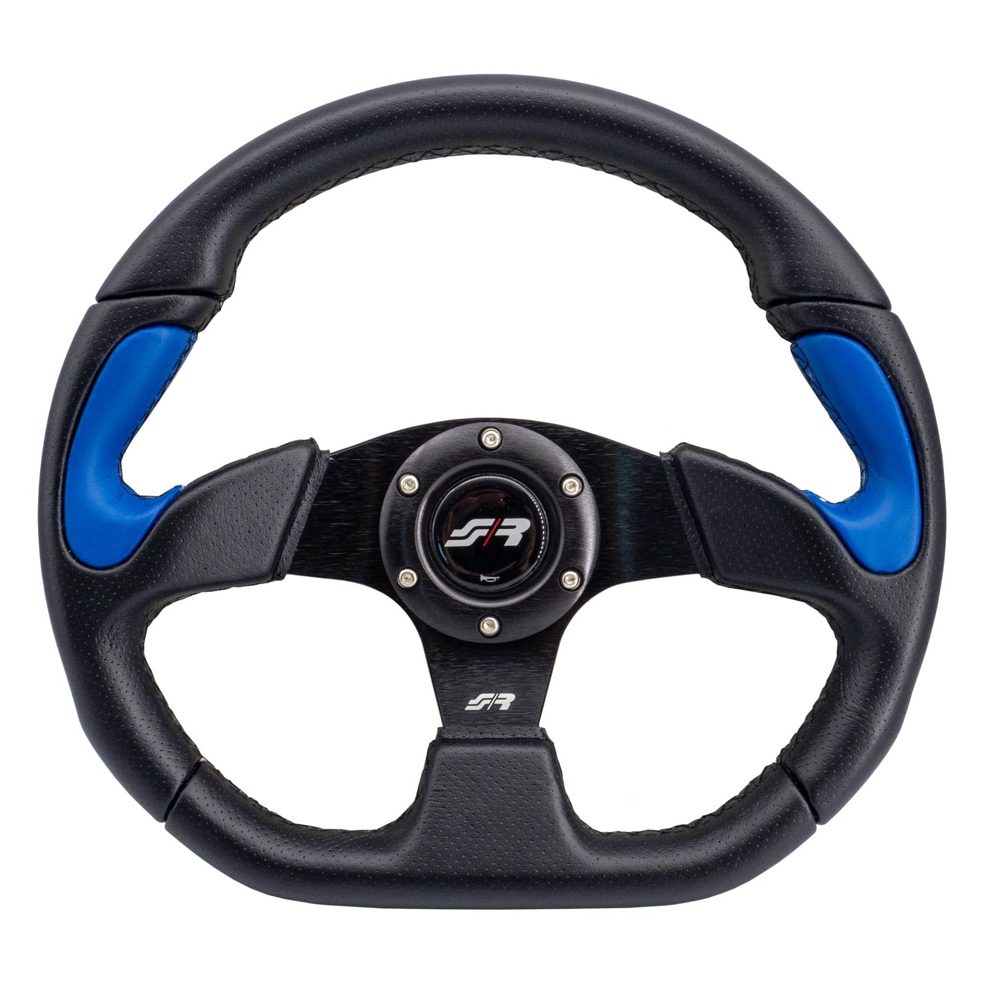 Simoni Racing X2330PUN/PA X2 Blue Universal Steering Wheel, Schwarz und Blau von Simoni Racing