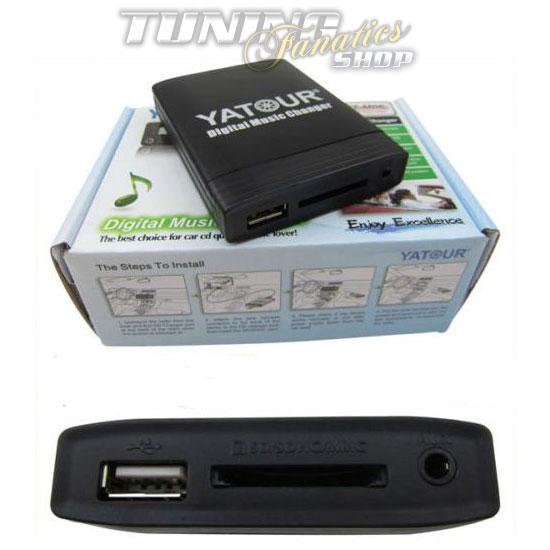 USB SD MP3 AUX CD Wechsler Adapter 8-Pin für Audi Radio Navi+ Navi Plus / RNS-D von Simply NetTrade GmbH