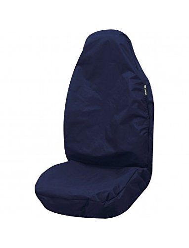 Einfach absbp02 blau AIRBAG KOMPATIBEL Auto Van Front Autositzbezüge, Universal Fit 138 cm x 61 cm, Heavy Duty Wasserdicht Nylon Material, leicht zu reinigen von Simply