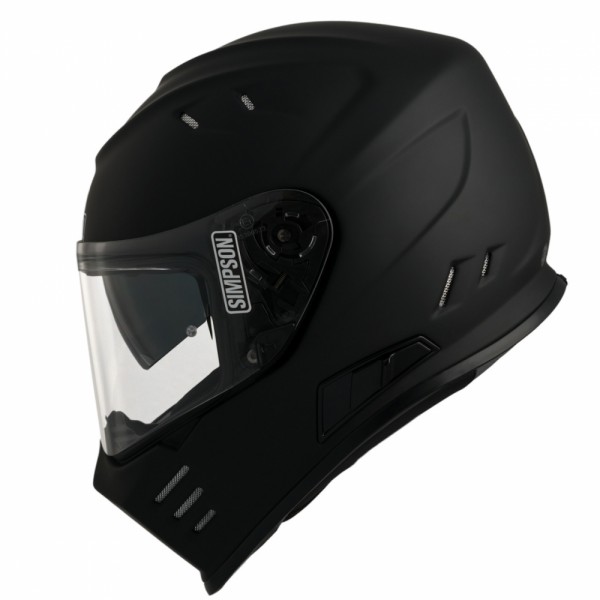 Simpson Venom VX2 ECE Schwarz Matt (Größe M) von Simpson Helme